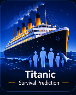 Logo Prédiction de survie : Titanic